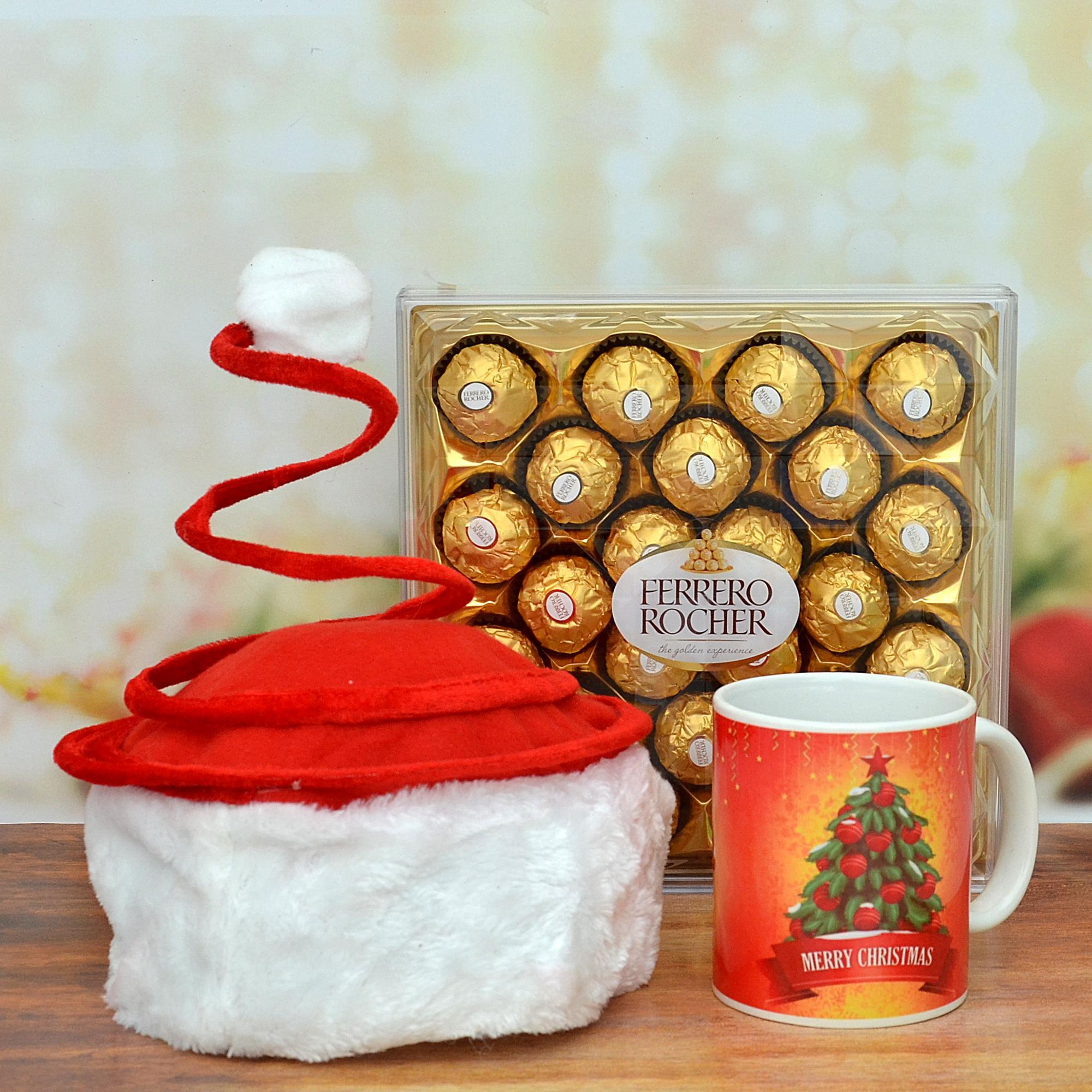 Ferrero Rocher, Santa Cap & Mug 