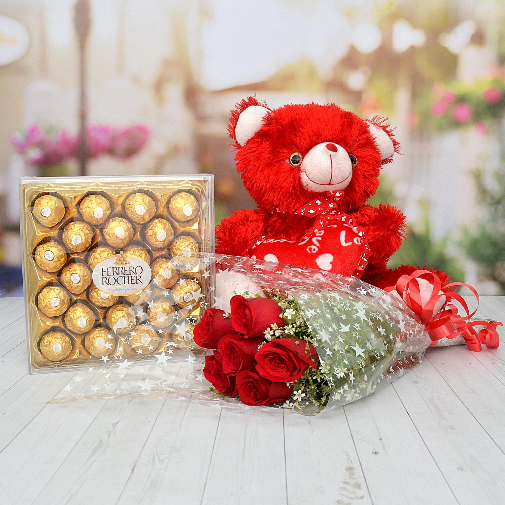 Rose, Teddy & Ferrero