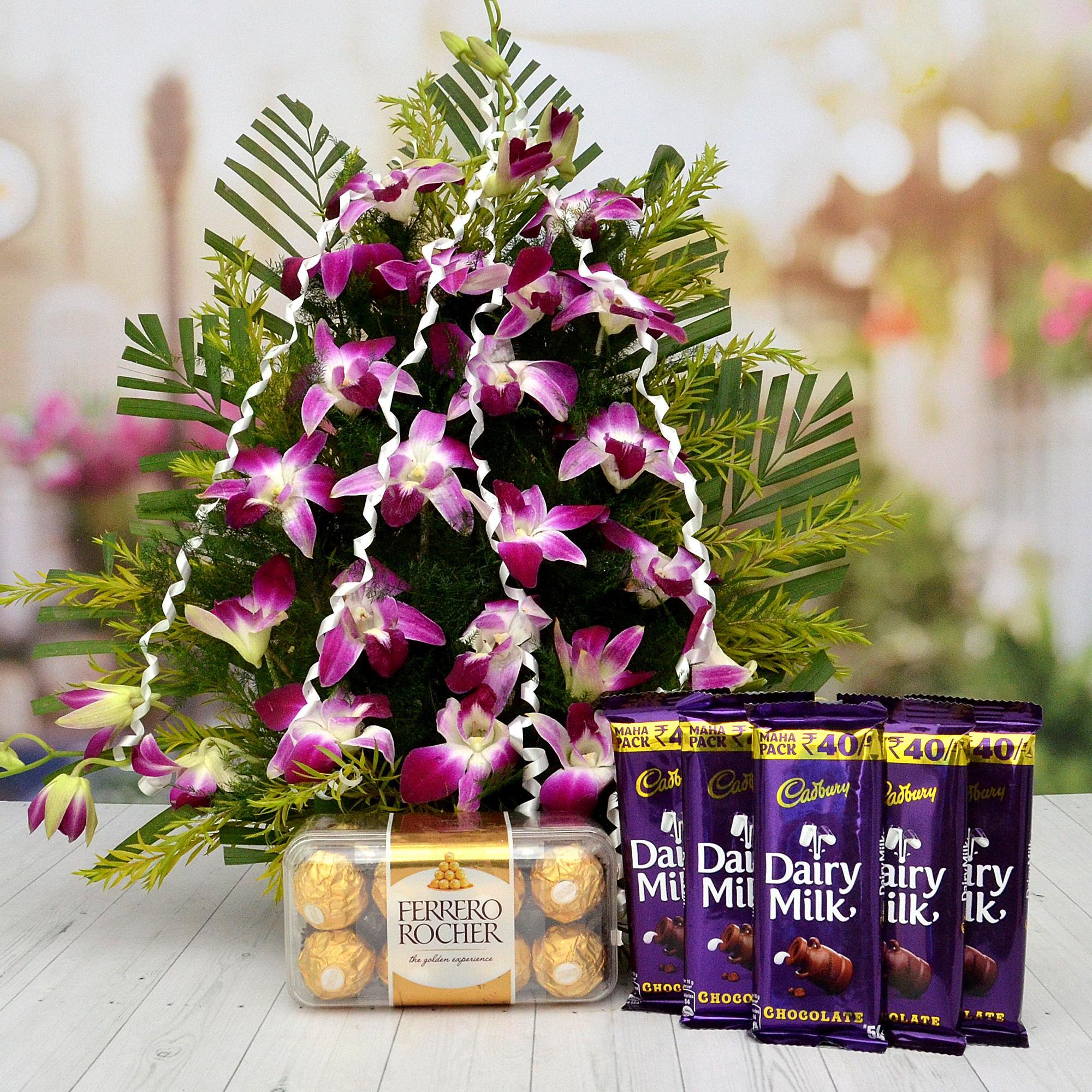 Orchid & Chocolates