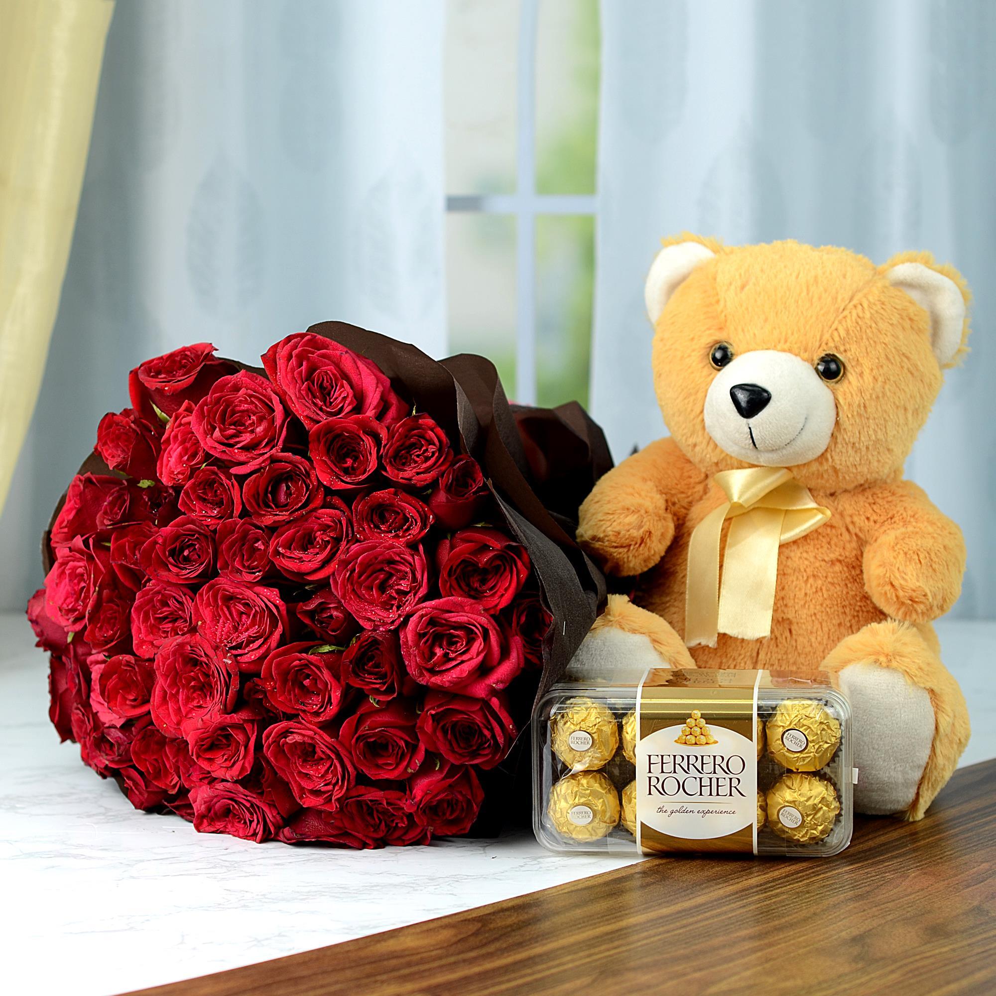 Red Rose, Teddy & Ferrero