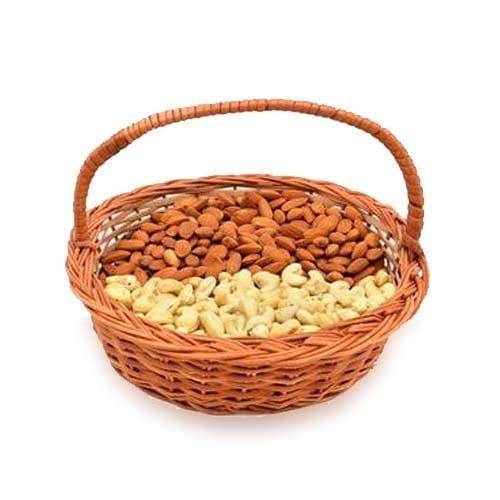 Almond and Cashew Basket - YuvaFlowers