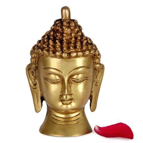 Brass Buddha Statue - YuvaFlowers