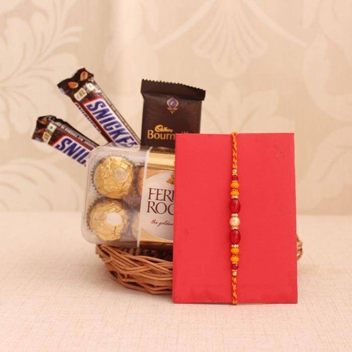 Chocoholic Bro Hamper - YuvaFlowers