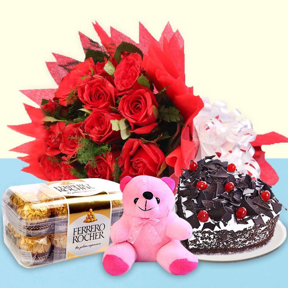 Classy Combo Hamper - YuvaFlowers