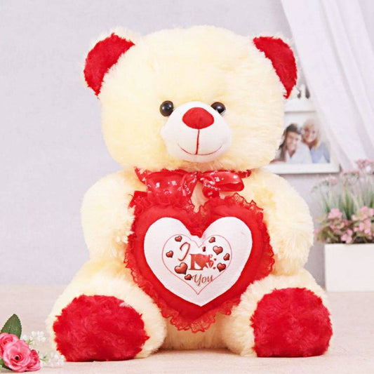 Cute Teddy For Valentine - YuvaFlowers