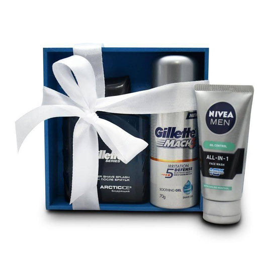 Gillette Gift Hamper - YuvaFlowers