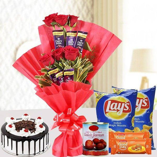 Lady Charmers Hamper - YuvaFlowers