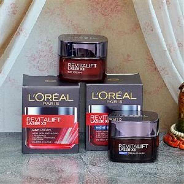 LOREAL REVITALIFT DAY NIGHT COMBO - YuvaFlowers