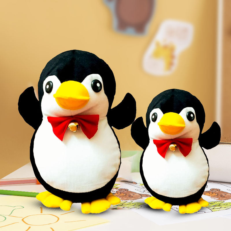 Mother Baby Soft Toy Penguin - YuvaFlowers