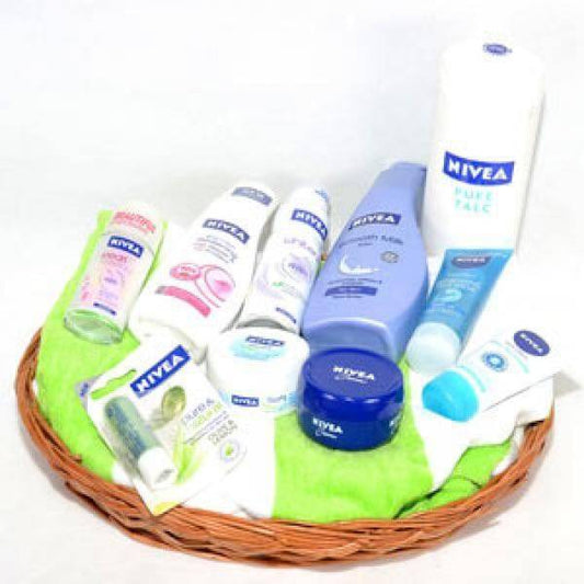 NIVEA BODY CARE HAMPER - YuvaFlowers