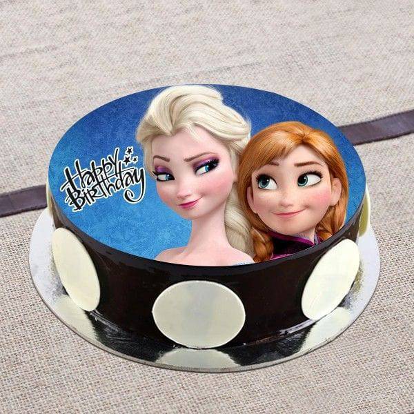 Princy Chocolate Photo Cake - YuvaFlowers