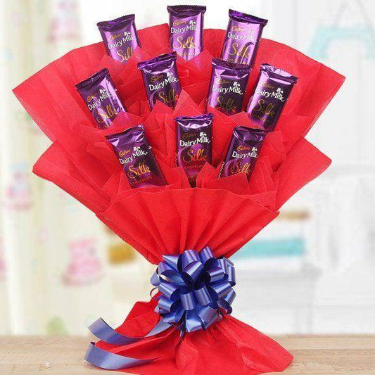 Silky Love Bouquet - YuvaFlowers