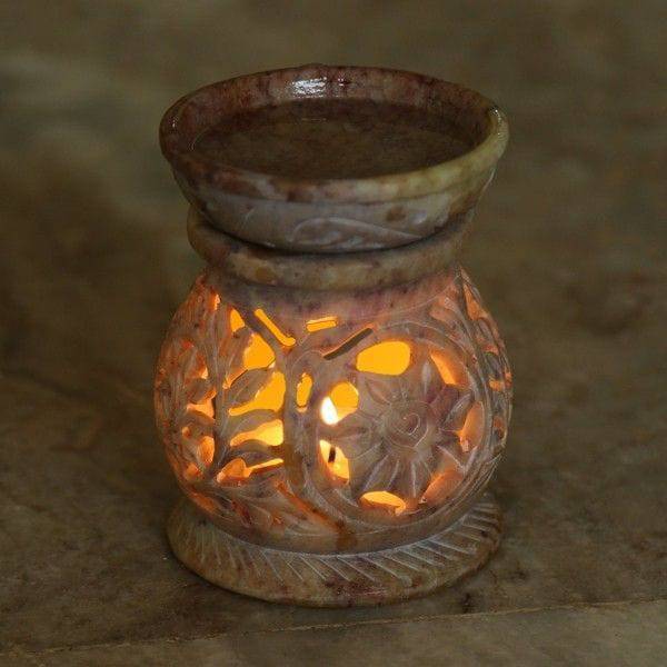 Soapstone Oil Diffuser - YuvaFlowers