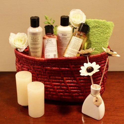 Spa Gift Basket - YuvaFlowers