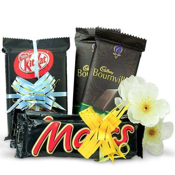 Yummy Chocolates Hamper - YuvaFlowers